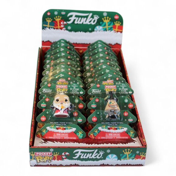 Funko Pocket Pop! Disney The Nightmare Before Christmas Santa Jack Vinyl Figures - Picture 4 of 4